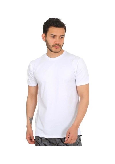 Joma Erkek T-shirt B.yaka Pamuk Evon M 4241102 Beyaz