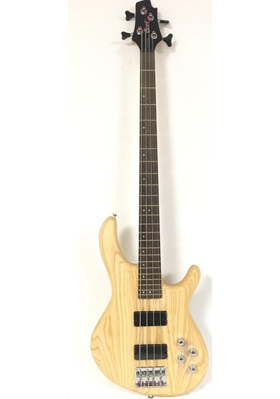 Cort Ab4dlx As Opn Action Serisi Deluxe Dişbudak Gövde Bas Gitar Orta Seviye Aktif Elektronik Devre, Dişbudak Ash Kasa Ve Open Pore Mat Kaplama