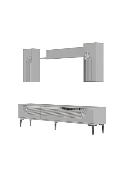 Tvr1803bs - Meyra Tvr180 Ünitesi Takım Beyaz-sılver 180cm Beyaz-sılver