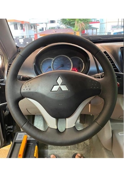 Mitsubishi L200 Uyumlu Araca Özel Dikmeli Direksiyon Kılıfı