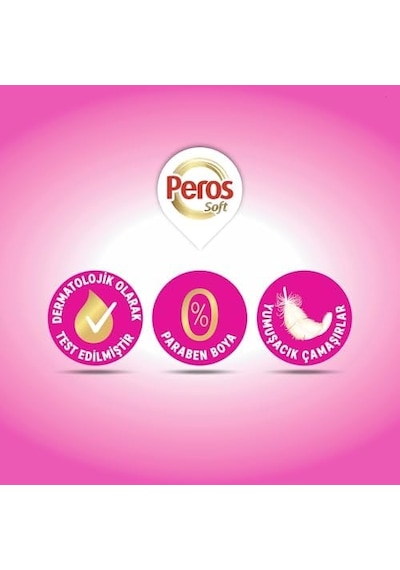Peros Soft Yumuşatacı Pembe Güller 5000 Ml