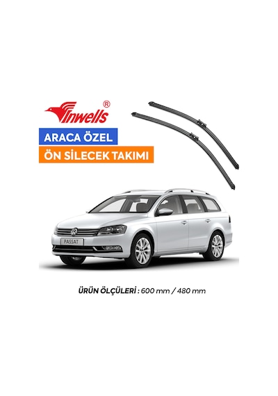 Volkswagen Passat Variant Muz Silecek Takımı 2011-2014 İnwells