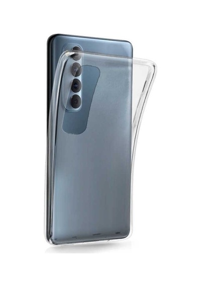 Oppo Reno 4 Pro 4g Kılıf Zore Süper Silikon Kapak Renksiz