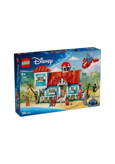 Mey İthalat 43268 Lilo Ve Stiç Plaj Evi 834 Parça +9 Yaş