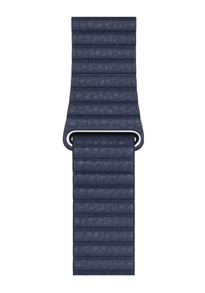 Watch 44mm Uyumlu Krd-09 Deri Lop Kordon Lofy Kırmızı