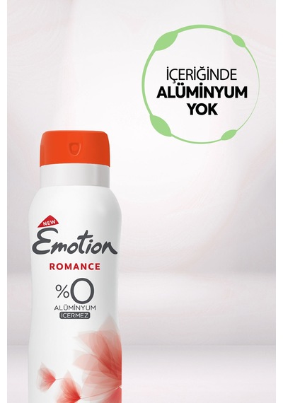 Romance Kadın Vegan Deodorant 6x150ML Hızlı Kurur, Leke Bırakmaz