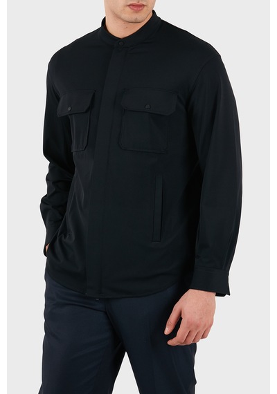 Emporio Armani Erkek Gömlek Em005427 Af23435 Ub118 Lacivert Lacivert