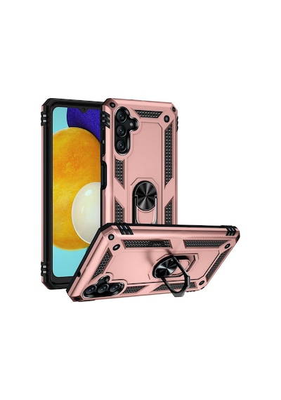 Galaxy A04S Kilif Zore Vega Yüzüklü Standli Zirh Kilif 556651540