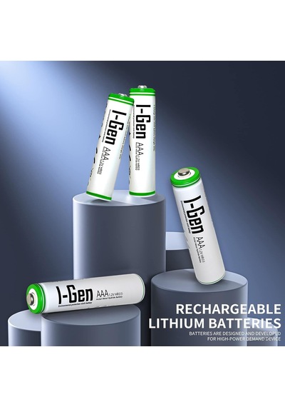 B109 8 Adet Aaa 900 Mah Şarj Edilebilir İnce Kalem Pil 1.2v Ni-mh Şarjlı Pil