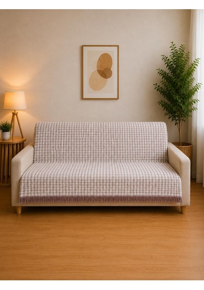 Çift Taraflı Buldan Dokuma Pamuklu Koltuk Örtüsü 170x210 Cm Diğer