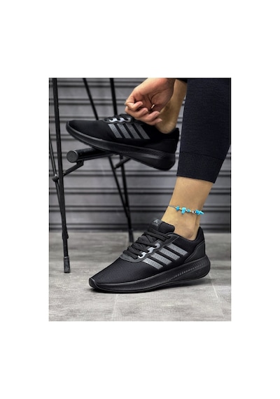 Homiro Unisex Fuspetli Spor Ayakkabı-siyah-beyaz Siyah - Füme