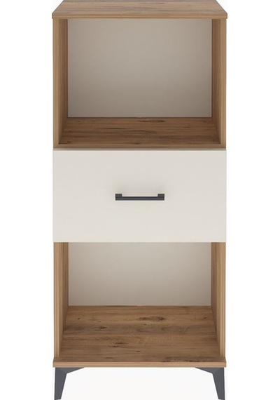 Arges Dolap Tek Raflı Tek Çekmeceli 60x30x134 Çam-aytaşı Çam