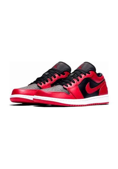 Nike Air Jordan 1 Low Reserve Bred 553558-606 Kırmızı