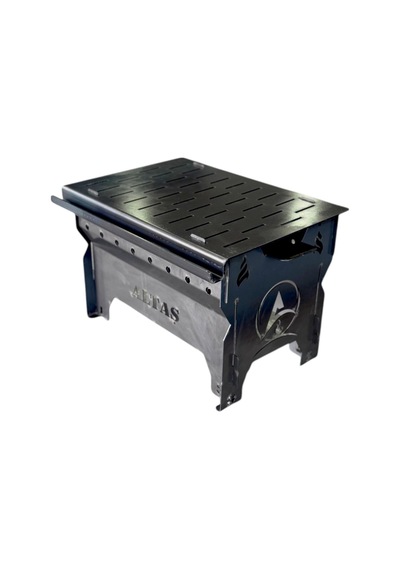 Altaş Mangal 2 Mm El Yapım Mangal Taşımalı Sökmeli Mangal Soba Inox