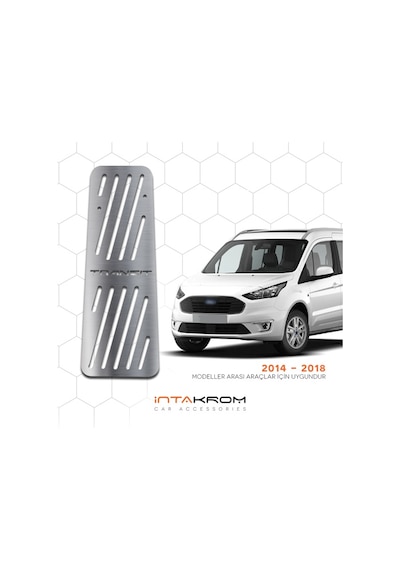 intakrom Ford Transit Krom Ayak Dinlendirme Pedalı 2014 - 2018