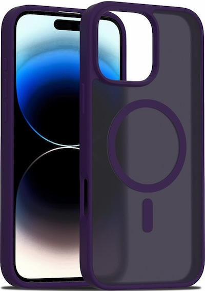 Joko Apple Uyumlu iPhone 16 Pro Max Kılıf Jota Seri Magsafe Kapak Derin Mor
