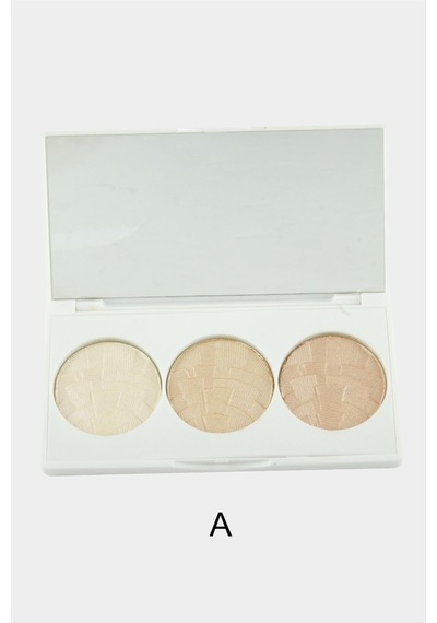 Gabrini - 345 - 3lü Highlighter - Spt-gld - Palet Set-1 Diğer