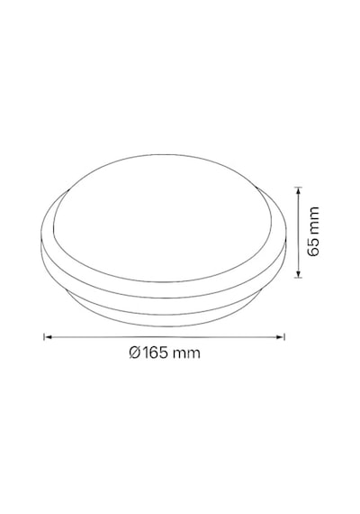 Led Beyaz Tavan Duvar Lambası Ip65 Su Geçirmez Beyaz Işık 6500k 1500 Lümen 220v Banyo Bahçe Balkon Için Dış Mek