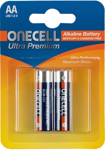 Ultra Premium Alkalin 1,5 V. 2'li Aa Boy Pil