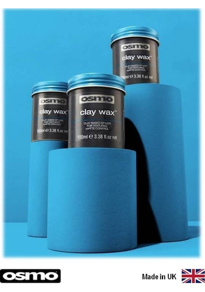 Osmo Clay Mat Görünümlü Kil Bazlı Sert Wax 100 ML
