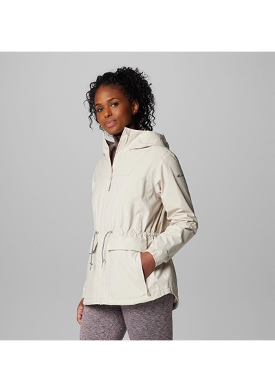 Columbia Sweet Creek Iı Lined Rain Kadın Yağmurluk Wl5535 Bej