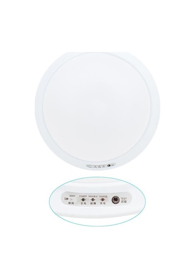 Pm-7673 95 Mm 24 Ledli Şarjlı Tavan Lambası Adaptor Sec-Kumanda-Metraj Seç Yok-Kumanda-Yok