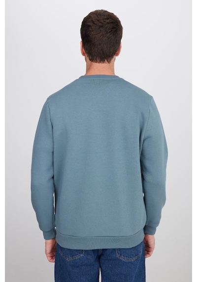 Tudors Unisex Relax Fit Rahat Kesim Pamuklu 3 İplik İçi Polarlı Gri Bisiklet Yaka Sweatshirt-37021 Gri Tudors Unisex Relax Fit Rahat Kesim Pamuklu 3 İplik İçi Polarlı Gri Bisiklet Yaka Sweatshirt-37021 Gri