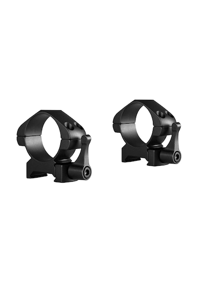 Hawke Precision Steel Ring Mounts 30mm Orta Yükseklikte Dürbün Ayağı Siyah