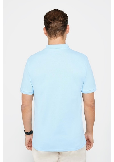 Tudors Erkek Slim Fit Dar Kesim %100 Pamuk Düz Pike Mavi Polo Yaka Tişört-30491 Mavi Tudors Erkek Slim Fit Dar Kesim %100 Pamuk Düz Pike Mavi Polo Yaka Tişört-30491 Mavi