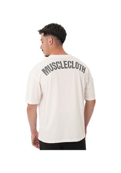 Musclecloth Washed Oversize T-shirt Kırık Beyaz Kırık Beyaz