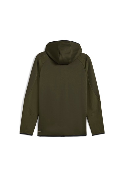 Puma Evostrıpe Fz Hoodie Dk Erkek Yetişkin Ceket Yeşil