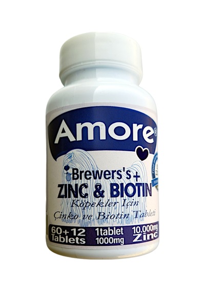 Köpek Brewers Çinko Biyotin Tüy Döküm Xl Tableti Zinc Biotin Tabs