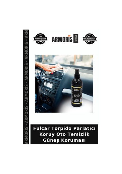 Fulcar Torpido Parlatıcı Koruy Oto Temizlik Güneş Koruması