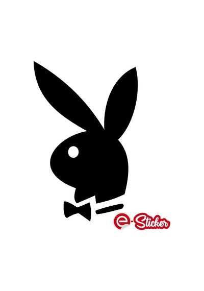 2 Adet Playboy Tavşan Oto Sticker Araba Sticker
