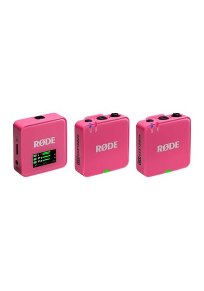 Wireless Go Gen 3 2 Kişilik Kablosuz Yaka Mikrofonu - Pınk