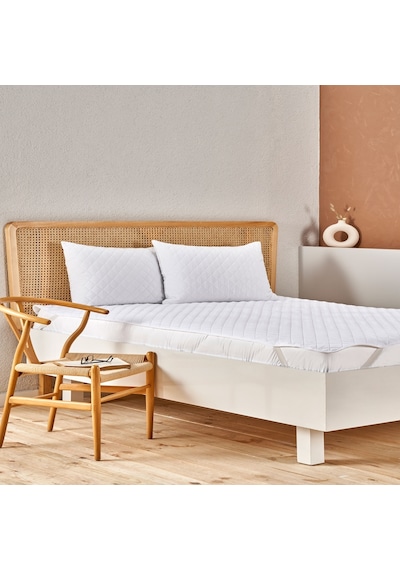 Taç Eco Care King Size Yatak Alezi Beyaz