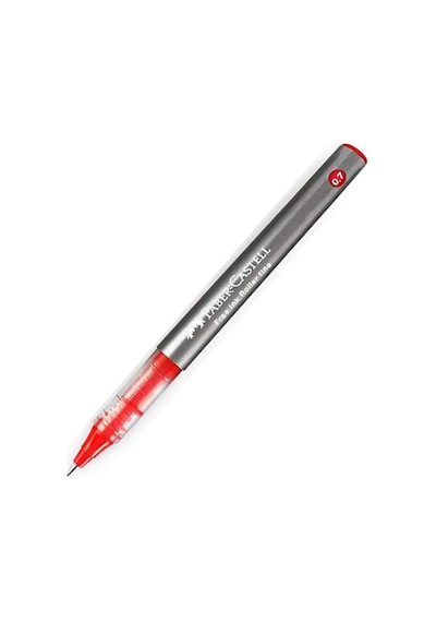 Pilot Kalem İğne Uçlu 0.7 Free Ink Roller Fine Document Prof 1 Adet Faber Pilot Kalem 1 Adet Kırmızı
