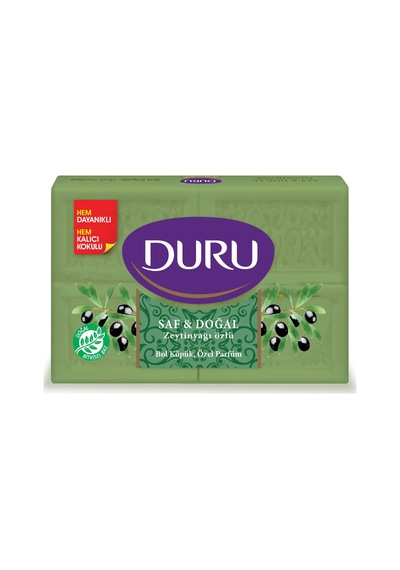 Duru Saf&doğal Yeşil Zeytinyağlı Sabun 600 G - 8 Adet Tarı