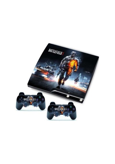 PS3 Slim Battlefield 3 Sticker Seti