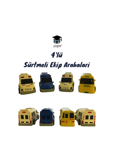 4'lü Sürtmeli Ekip Arabalari