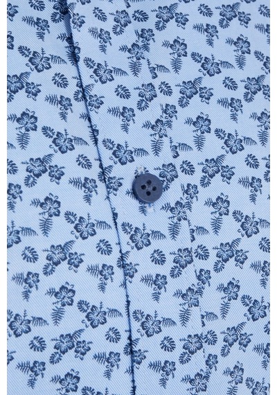 Hatemoğlu Mavi Desenli Modern Fit Pamuklu Gömlek Mavi Açık Mavi (529977204) Mavi - Açık Mavi Hatemoğlu Mavi Desenli Modern Fit Pamuklu Gömlek Mavi Açık Mavi (529977204) Mavi - Açık Mavi