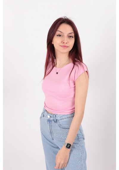 Busem S0015601 Kadın Bluz Şekerpembe