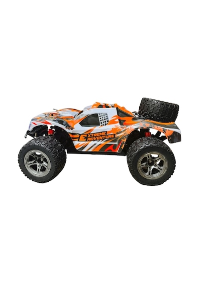 1:10 Scale 4wd Brushless Rc Araba - 60+ Km/h Yüksek Hızlı Araba - Off-road Extreme Adventure Turuncu