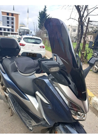 Motocam Honda Forza 250 Ön Cam 2018-2020 Model 58cm Siyah Renkli 4mm İade Yoktur
