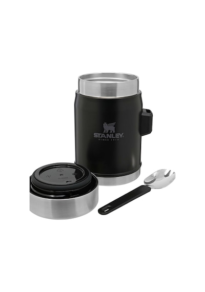 Stanley The Legendary Food Jar + Spork .4l / 14oz 10-09382-005 Black
