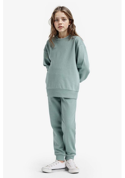 Defacto Kız Çocuk Standart Fit Basic Düz Beli Lastikli Jogger Eşofman Altı Y1226a625augn1129 Yeşil Defacto Kız Çocuk Standart Fit Basic Düz Beli Lastikli Jogger Eşofman Altı Y1226a625augn1129 Yeşil