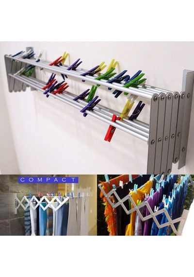 Compact Çamaşır Kurutma Askısı 100 Cm 9 Askılı Diğer