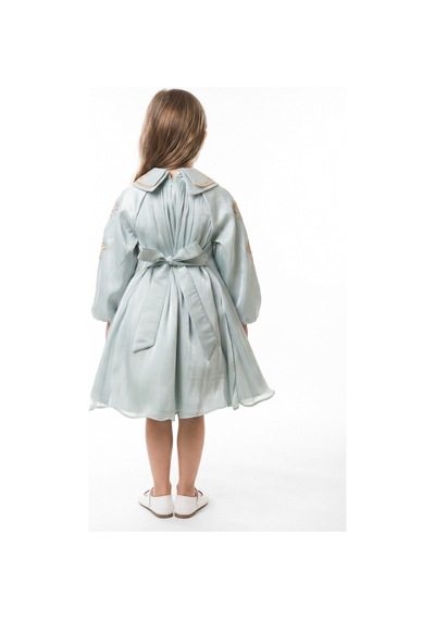 Xo Kids Kız Çocuk Elbise 7-11 Yaş 26572 Yeşil