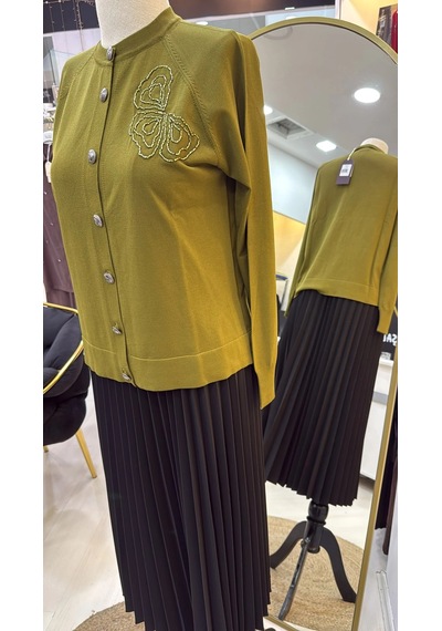 Nuss Triko Hirka Lime 600