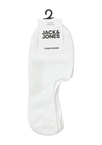 Jack & jones Jacdouglas Multı Short Sock 3 Pack Noos Beyaz12260080 Siyah